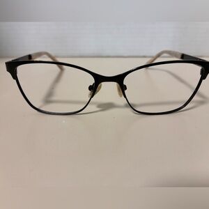 Ann Taylor Elegant Black Eyeglass Frames